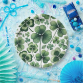 Kleeblatt Shuffle Pappteller (Party)