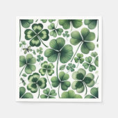 Kleeblatt Shuffle Serviette (Vorderseite)