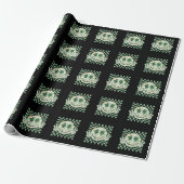Kleeblatt Smile Face Funny St Patrick's Day Geschenkpapier (Ungerollt)