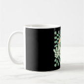Kleeblatt Smile Face Funny St Patrick's Day Kaffeetasse (Links)
