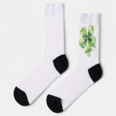 Kleeblatt Socken (Linkes Detail)