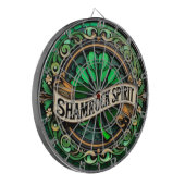 Kleeblatt Spirit Dartboard Dartscheibe (Vorderseite Links)