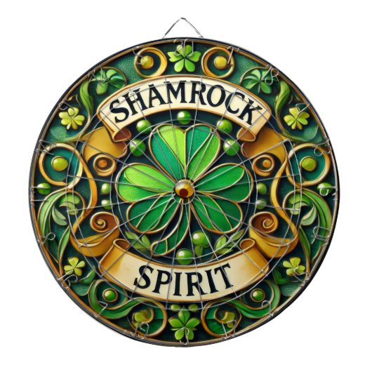 Kleeblatt Spirit Dartboard Dartscheibe (vorne)