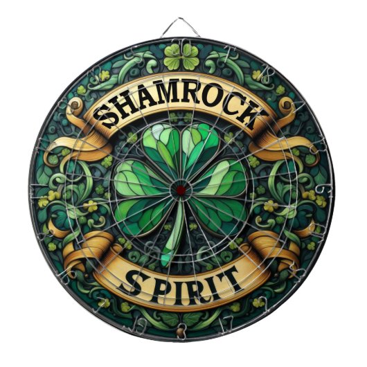 Kleeblatt Spirit Dartboard Dartscheibe (vorne)