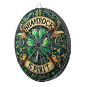 Kleeblatt Spirit Dartboard Dartscheibe (Vorderseite rechts)