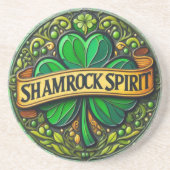 Kleeblatt Spirit Untersetzer (Vorne)