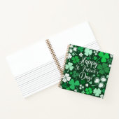 Kleeblatt St. Patrick Notizblock (Innenseite)
