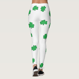 Kleeblatt-St Patrick Tagesyoga keucht Leggings