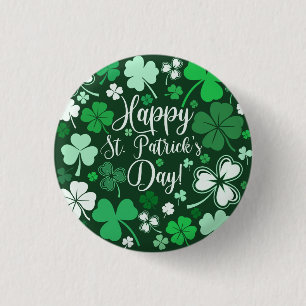 Kleeblatt St Patrick's Button