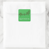 Kleeblatt St. Patrick's Day Aufkleber (Tasche)
