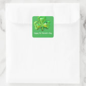 Kleeblatt St. Patrick's Day Aufkleber (Tasche)