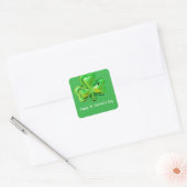 Kleeblatt St. Patrick's Day Aufkleber (Umschlag)
