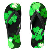 Kleeblatt St. Patrick's Day Badesandalen (Fußbett)