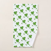 Kleeblatt St. Patrick's Day Badhandtuch Set (Handtuch)