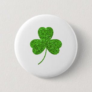 Kleeblatt St. Patrick's Day Button
