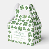 Kleeblatt St Patricks Day Co-ed Polterabend Geschenkschachtel (Vorderseite)