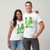 Kleeblatt St Patricks Day Dabbing T-Shirt (Unisex)