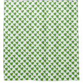 Kleeblatt St. Patrick's Day Duschvorhang (Vorderseite)