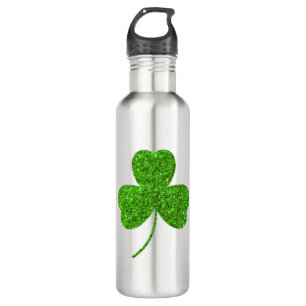 Kleeblatt St. Patrick's Day Edelstahlflasche