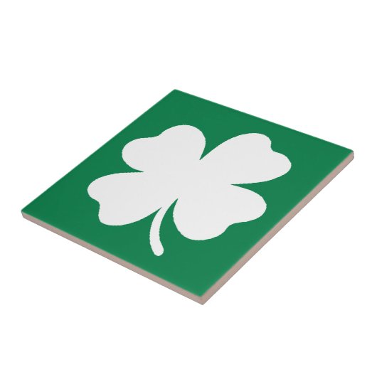 Kleeblatt St Patricks Day Irland Fliese (Seite)