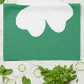 Kleeblatt St. Patricks Day Irland Handtuch (Gefaltet)