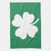 Kleeblatt St. Patricks Day Irland Handtuch (Vertikal)