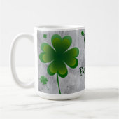 Kleeblatt St. Patrick's Day Kaffeetasse (Links)