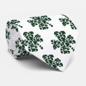 Kleeblatt St Patricks Day Krawatte (Gerollt)
