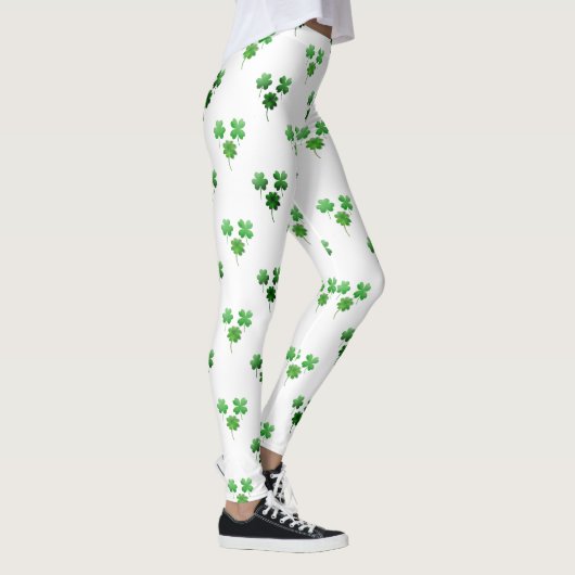 Kleeblatt St Patrick's Day Leggings (Rechts)