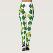 Kleeblatt St. Patrick's Day Leggings (Rückseite)