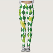 Kleeblatt St. Patrick's Day Leggings (Vorderseite)