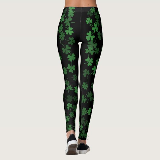 Kleeblatt St. Patrick's Day Leggings (Rückseite)