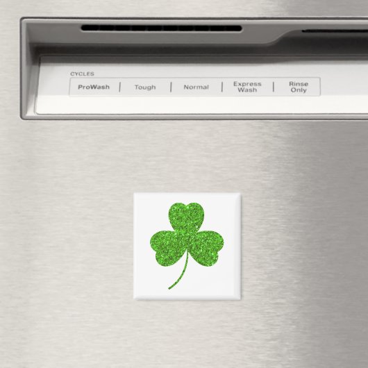 Kleeblatt St. Patrick's Day Magnet (In Situ (Geschirrspüler))