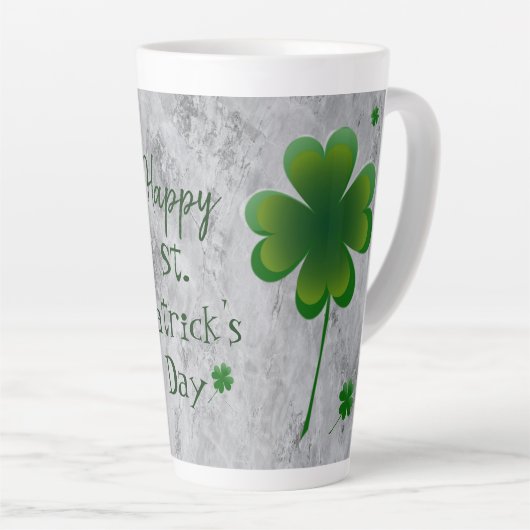 Kleeblatt St. Patrick's Day Milchtasse (Rechte Ecke)