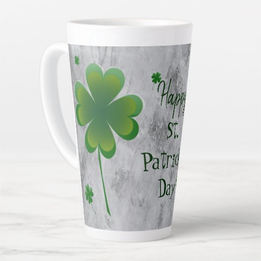 Kleeblatt St. Patrick's Day Milchtasse (Linke Ecke)