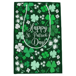 Kleeblatt St. Patrick's Day Mittlere Geschenktüte