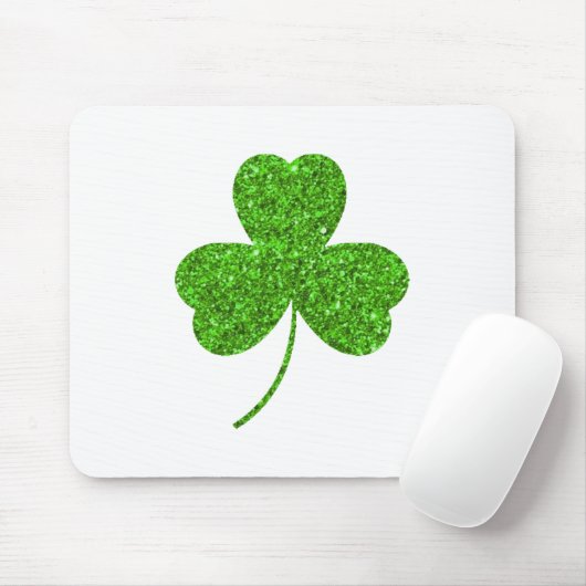 Kleeblatt St. Patrick's Day Mousepad (Mit Mouse)
