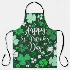 Kleeblatt St. Patrick's Day Schürze