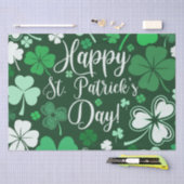 Kleeblatt St. Patrick's Day Seidenpapier (Handwerk)