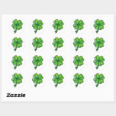 Kleeblatt St. Patrick's Day Sticker (Blatt)