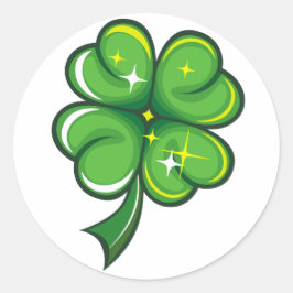 Kleeblatt St. Patrick's Day Sticker