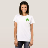 Kleeblatt St. Patrick's Day T-Shirt (Vorne ganz)
