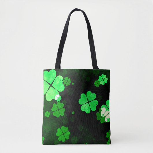 Kleeblatt St. Patrick's Day Tasche (Vorderseite)
