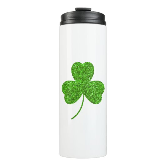 Kleeblatt St. Patrick's Day Thermosbecher (Vorderseite)