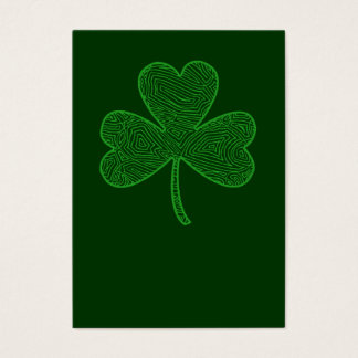 Kleeblatt St. Patricks Day Wallet Cards