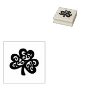 Kleeblatt St. Patrick's Day Wood Block Gummistempel (Stempel)