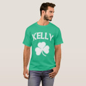 Kleeblatt-St. Patricks Kelly irischer Tag T-Shirt (Vorne ganz)
