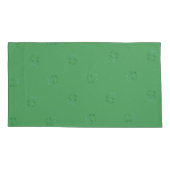 Kleeblatt St. Patrick's Pillowcase Kissenbezug (Rückseite-Links)
