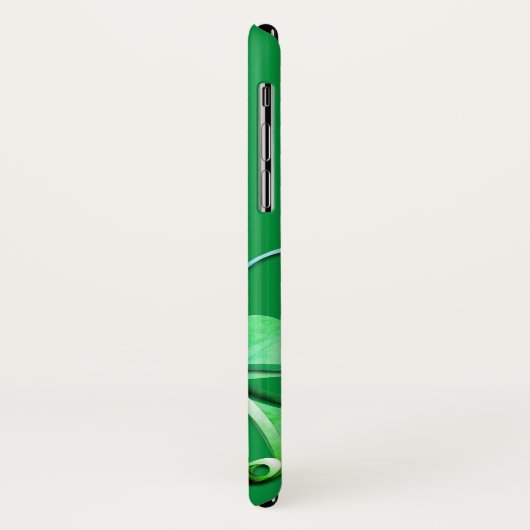 Kleeblatt St. Patrick's W/Name Case-Mate iPhone Hülle (Hinten/Links)