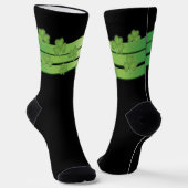 Kleeblatt Streifen Socken (Gewinkelt)